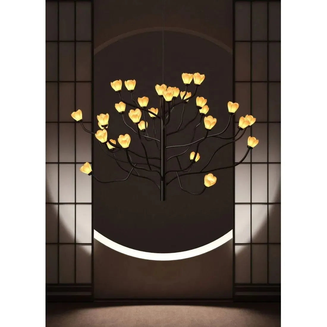 Lladro - Mokuren Chandelier - 1024259 | Montreal Lighting & Hardware