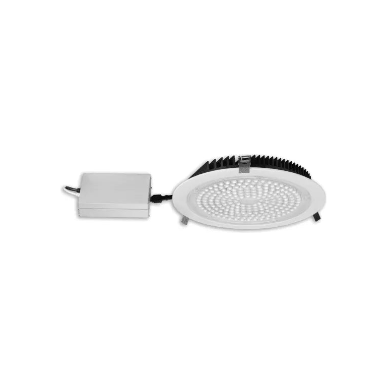 Lotus LED Lights - 10" Round Deep Regressed LED Recessed Light - LL10R-30K-BK | Montreal Lighting & Hardware