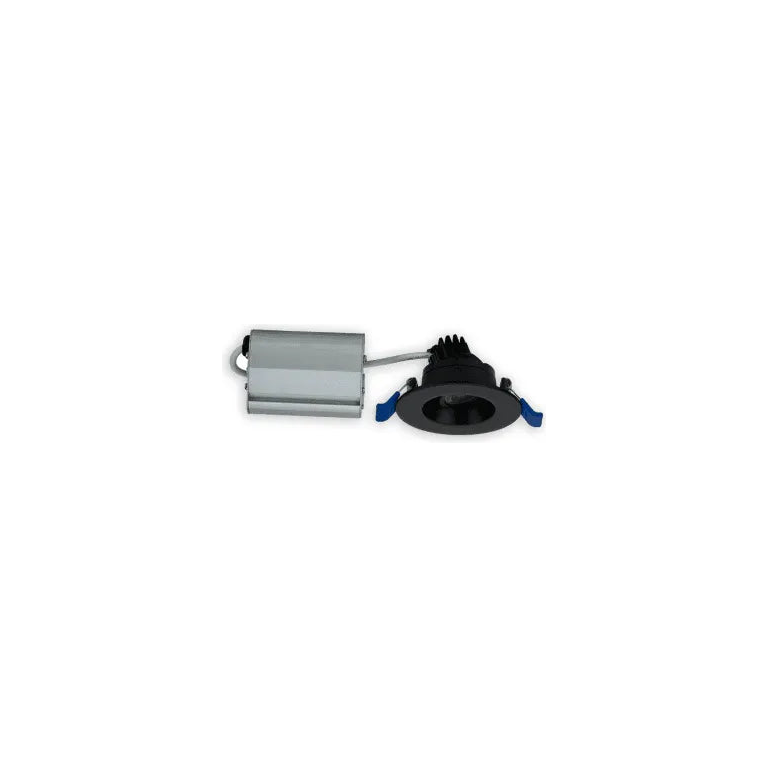 Lotus LED Lights - 2" Round Regressed Gimbal LED Recessed Light - LRG2-27K-BK | Montreal Lighting & Hardware