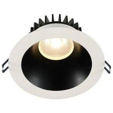 Lotus LED Lights - 6" Round Deep Regressed LED Recessed Light - LD6R-27K-BR-WT | Montreal Lighting & Hardware
