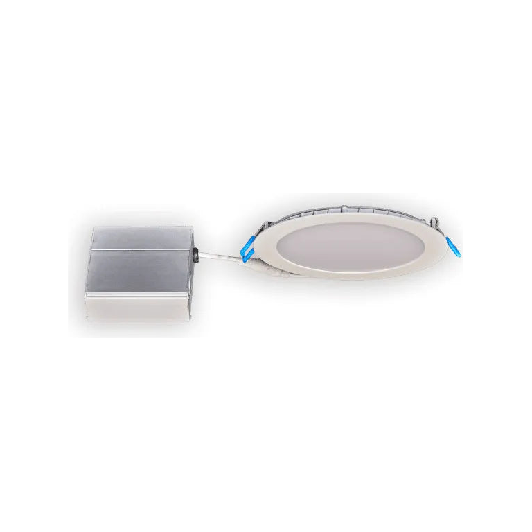 Lotus LED Lights - 6" Round Economy Recessed Light - LB6R/30K/WH | Montreal Lighting & Hardware