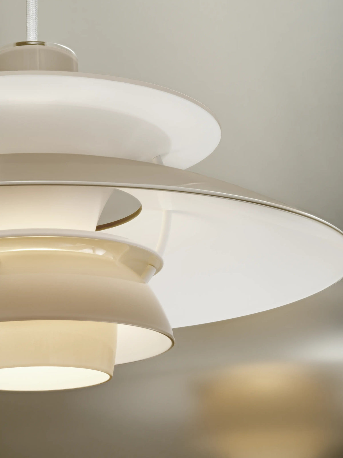 Louis Poulsen 5741948620 PH 5 Opal Pendant in Opal Beige