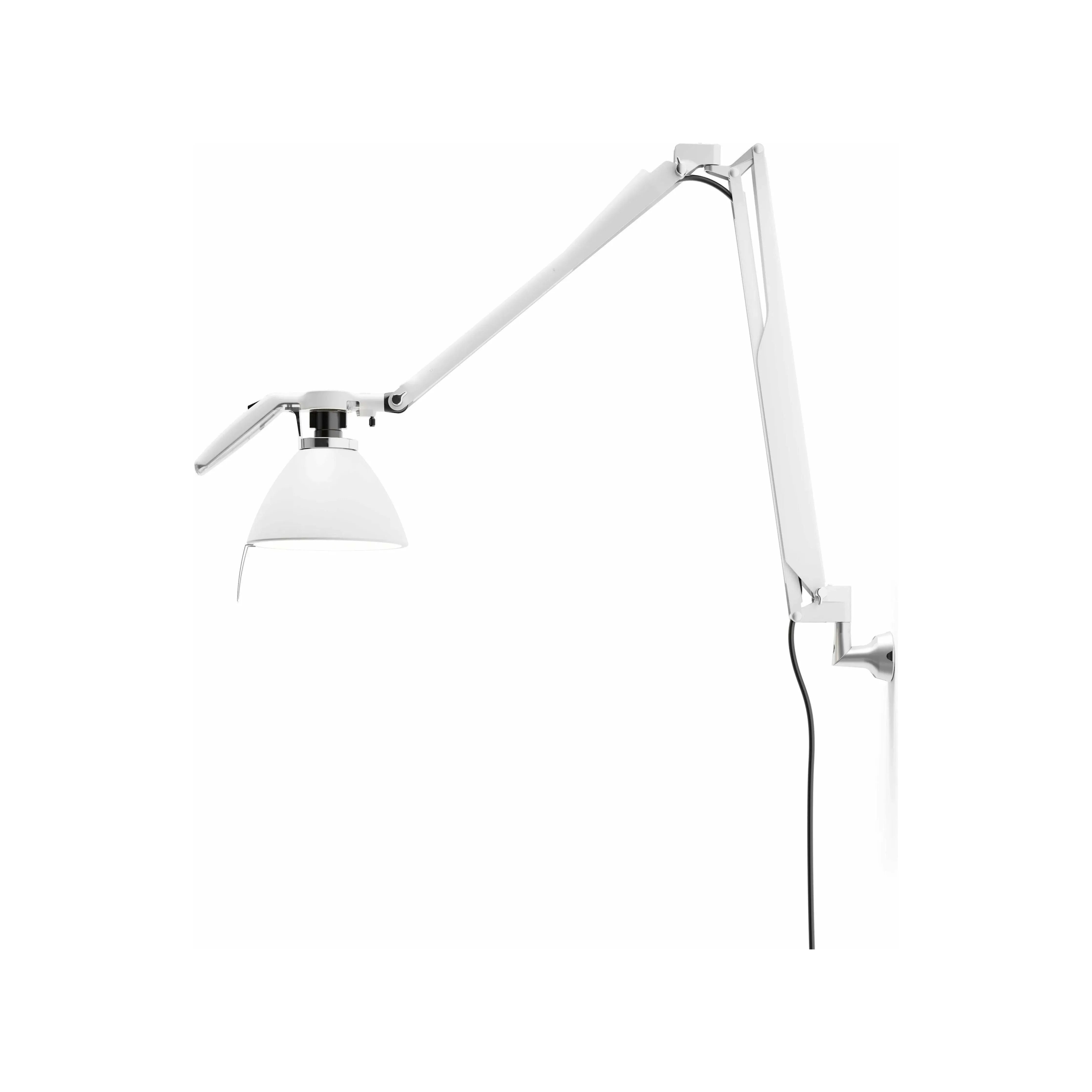 Luceplan - Fortebraccio Two-Arm Wall Task - 1D33N2GI0502 1D33N/03050A | Montreal Lighting & Hardware