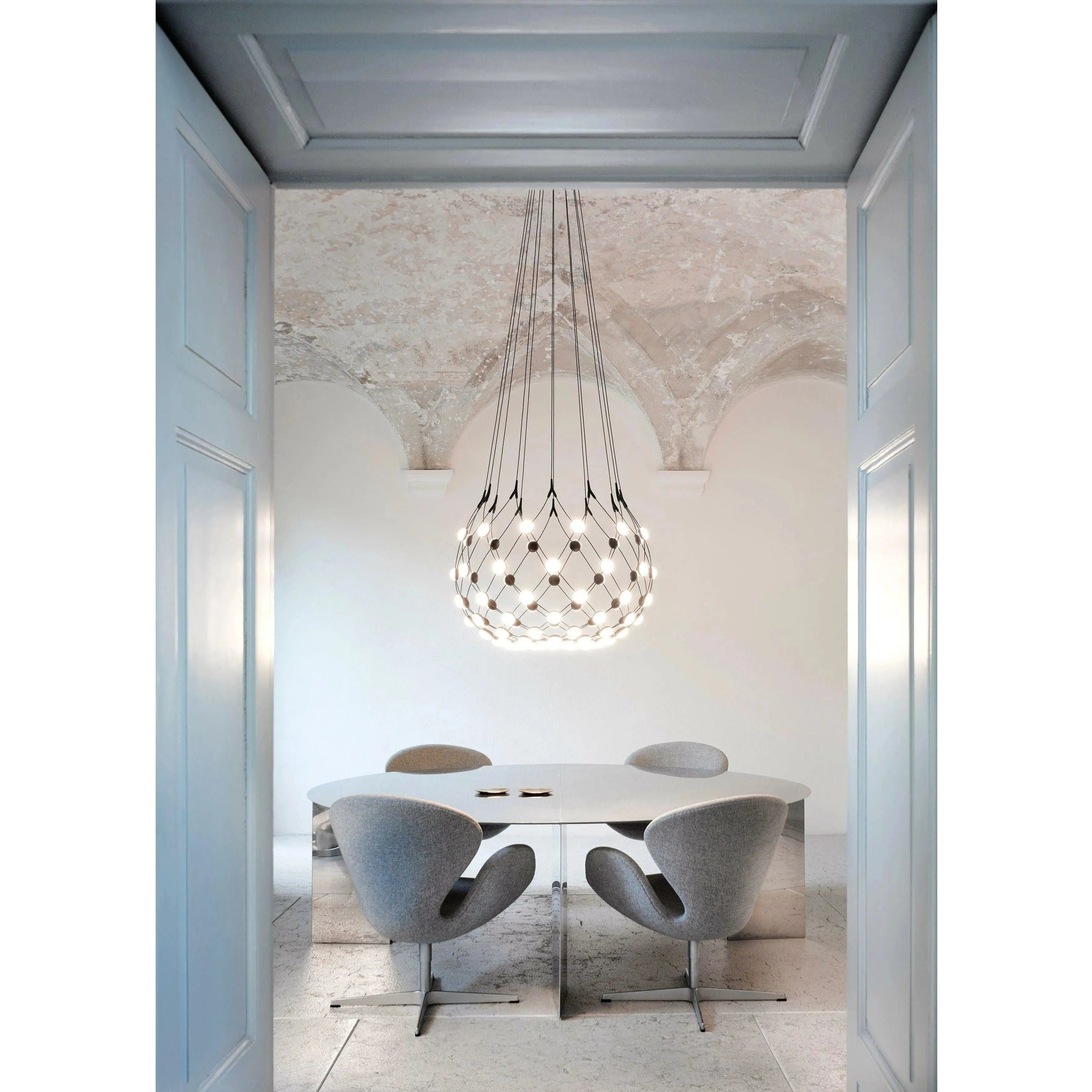 Luceplan - Mesh Suspension 80 - 1D86KT081501 | Montreal Lighting & Hardware