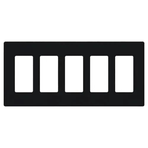 Lutron SC-5-MN Claro & Satin Colors Wallplate in Satin Midnight