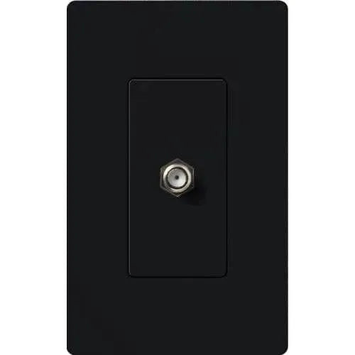 Lutron - Claro & Satin Colors Cable TV Jack - CA-CJ-BL | Montreal Lighting & Hardware