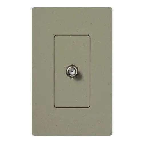 Lutron - Claro & Satin Colors Cable TV Jack - SC-CJ-GB | Montreal Lighting & Hardware