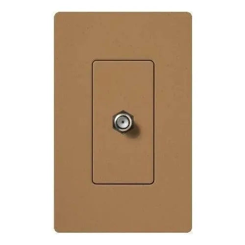 Lutron - Claro & Satin Colors Cable TV Jack - SC-CJ-TC | Montreal Lighting & Hardware