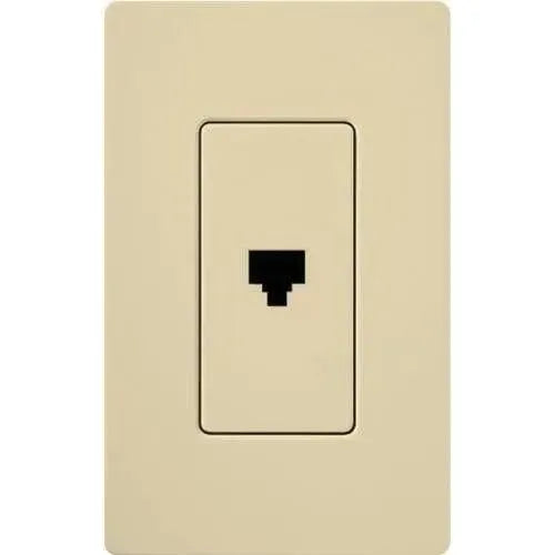 Lutron - Claro & Satin Colors Telephone Jack RJ11 - CA-PJ-IV | Montreal Lighting & Hardware