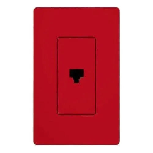 Lutron - Claro & Satin Colors Telephone Jack RJ11 - SC-PJ-HT | Montreal Lighting & Hardware