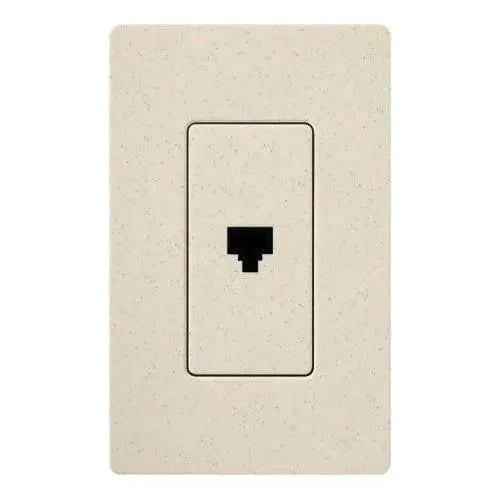 Lutron - Claro & Satin Colors Telephone Jack RJ11 - SC-PJ-LS | Montreal Lighting & Hardware