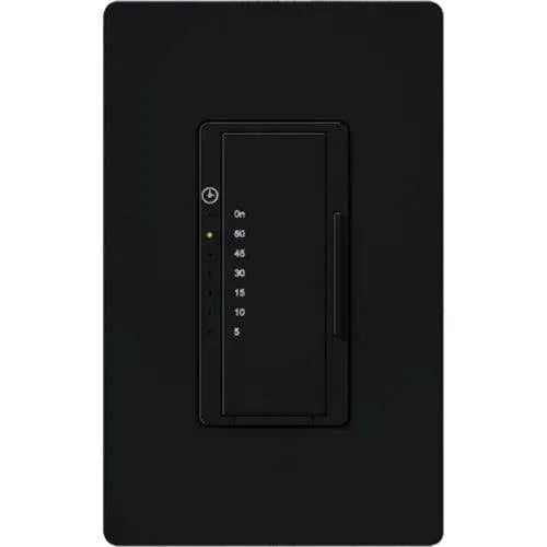 Lutron - Maestro 60-Minute Timer with Neutral - MA-T51MN-BL | Montreal Lighting & Hardware