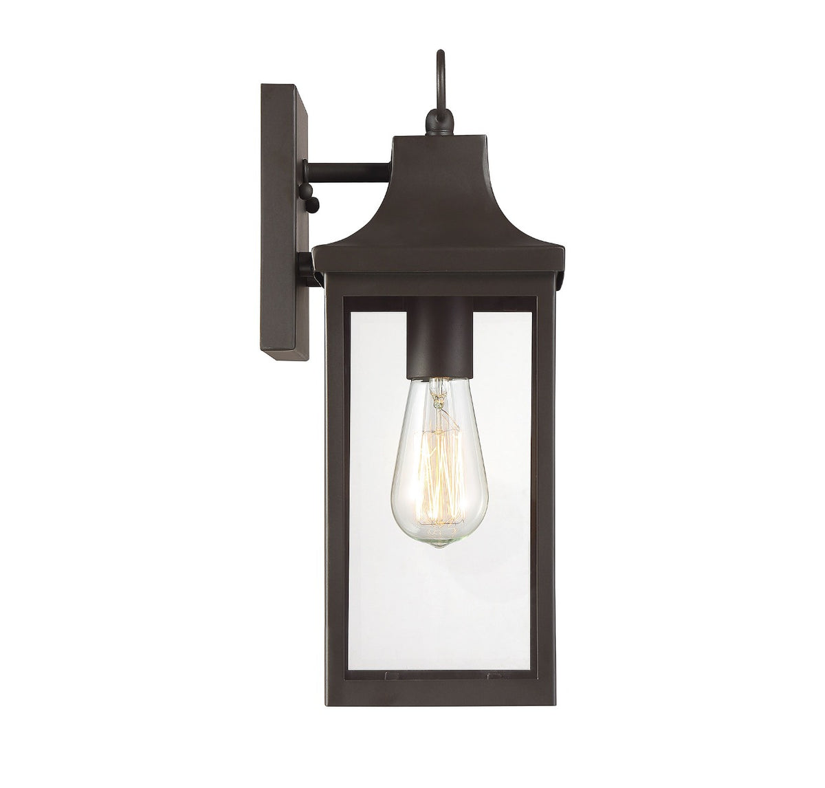 Meridian Lighting M50024ORB Meridian One Light Outdoor Wall Lantern in Oil Rubbed Bronze