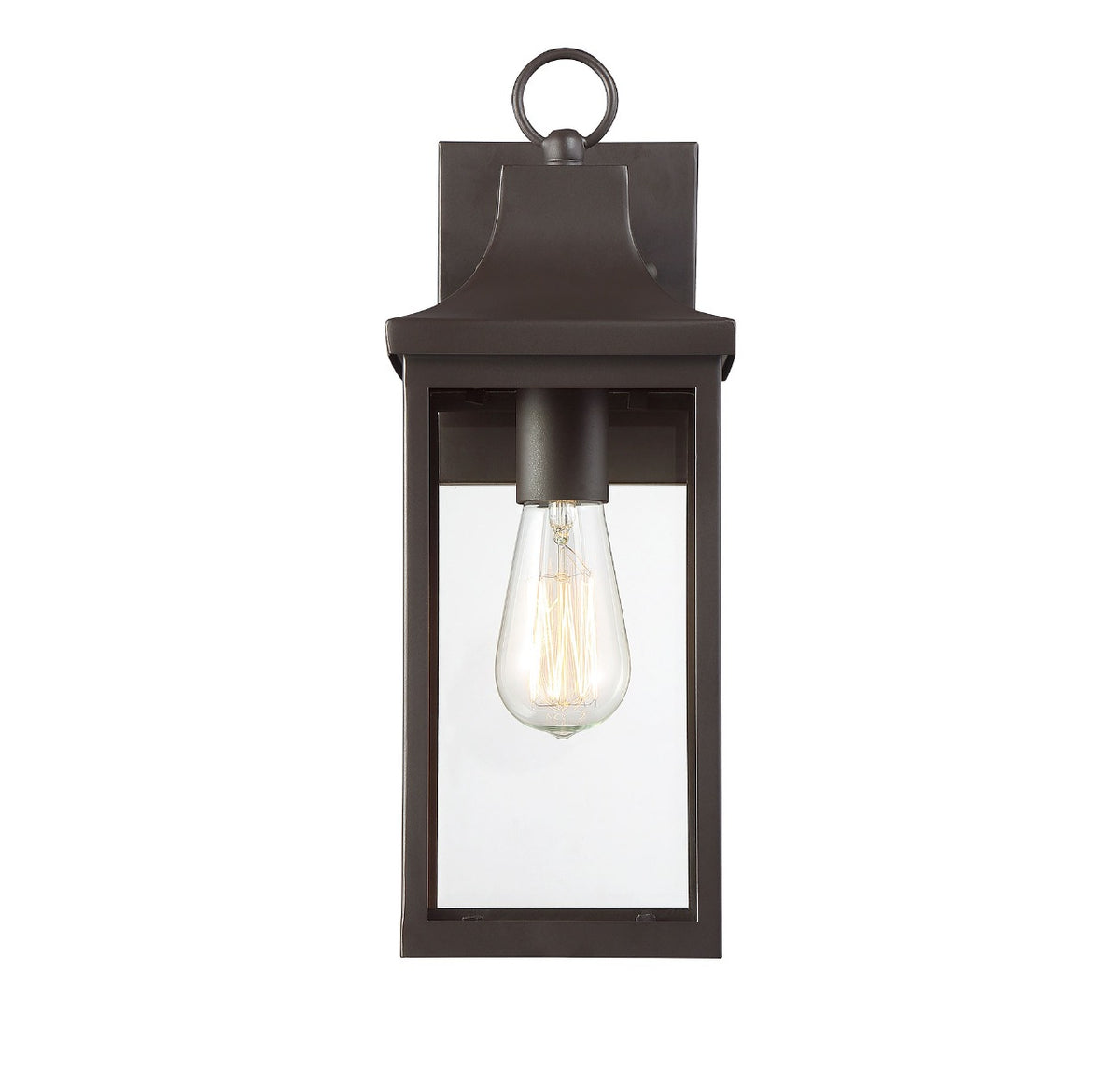 Meridian Lighting M50024ORB Meridian One Light Outdoor Wall Lantern in Oil Rubbed Bronze