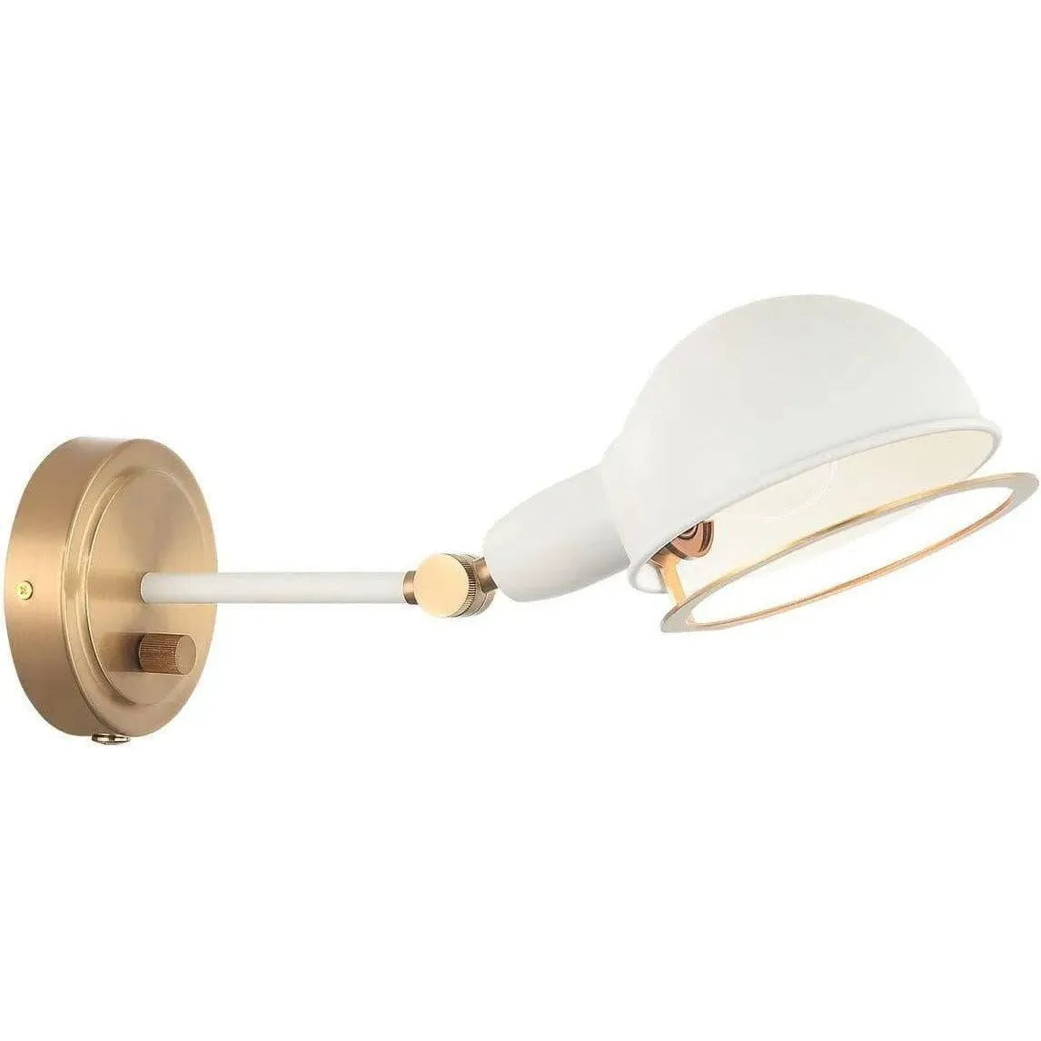 Matteo Lighting - Blare Wall Sconce - S00711AGWH | Montreal Lighting & Hardware