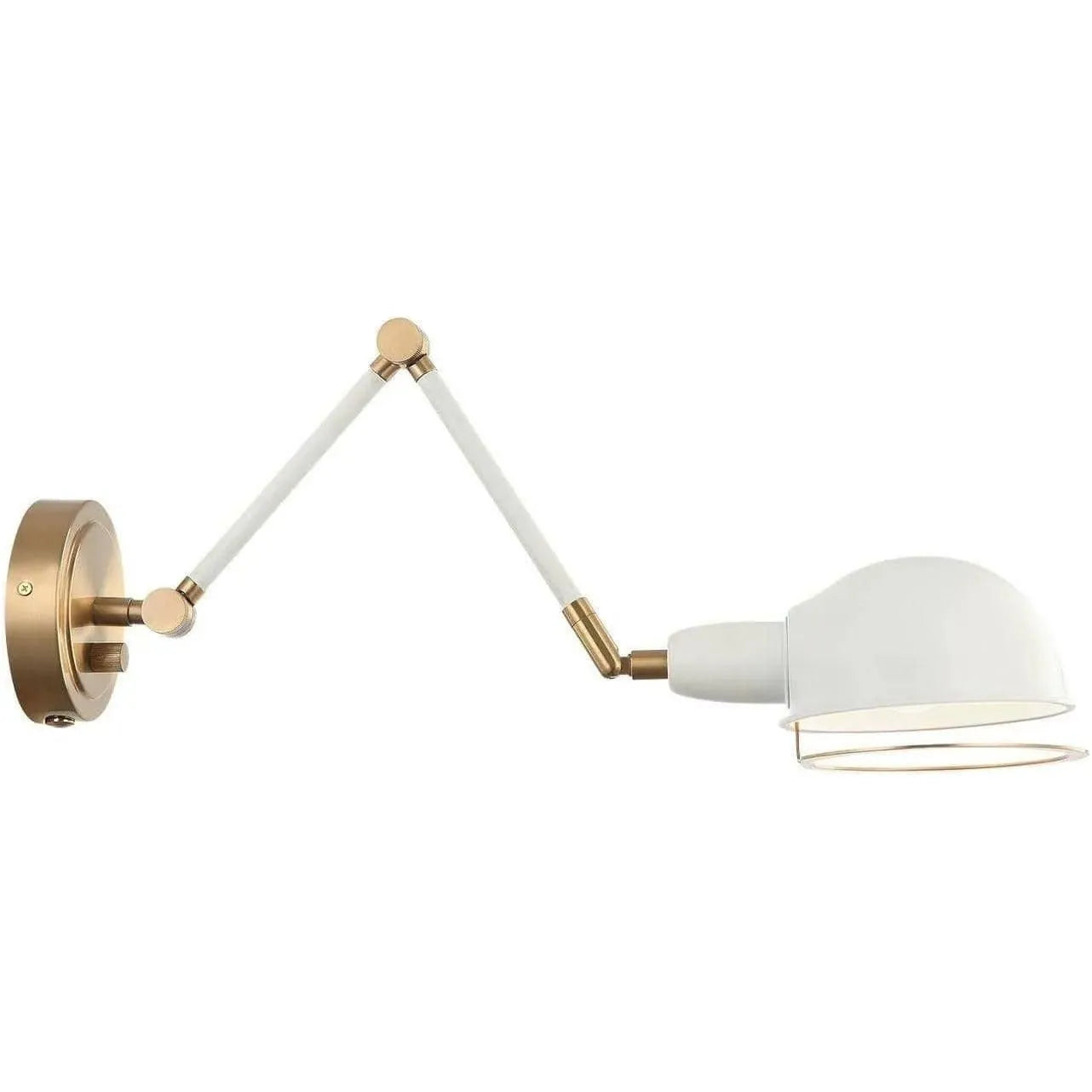 Matteo Lighting - Blare Wall Sconce - S00721AGWH | Montreal Lighting & Hardware