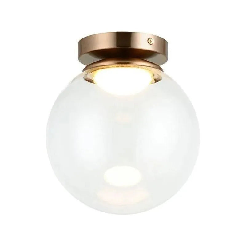 Matteo Lighting - Boble Flush Mount - X61311AGCL | Montreal Lighting & Hardware