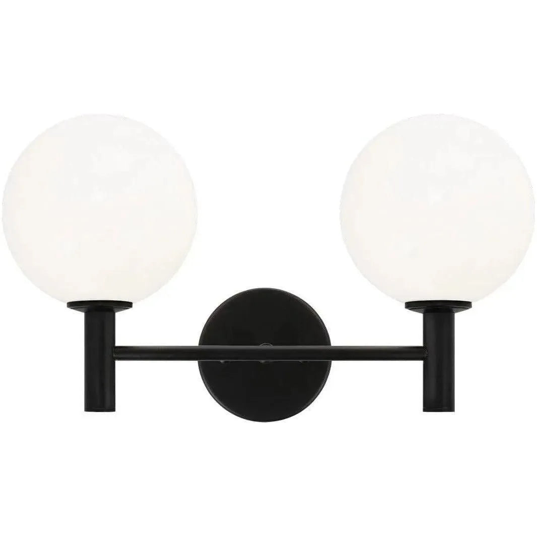 Matteo Lighting - Cosmo Bath Vanity - S06002BKOP | Montreal Lighting & Hardware