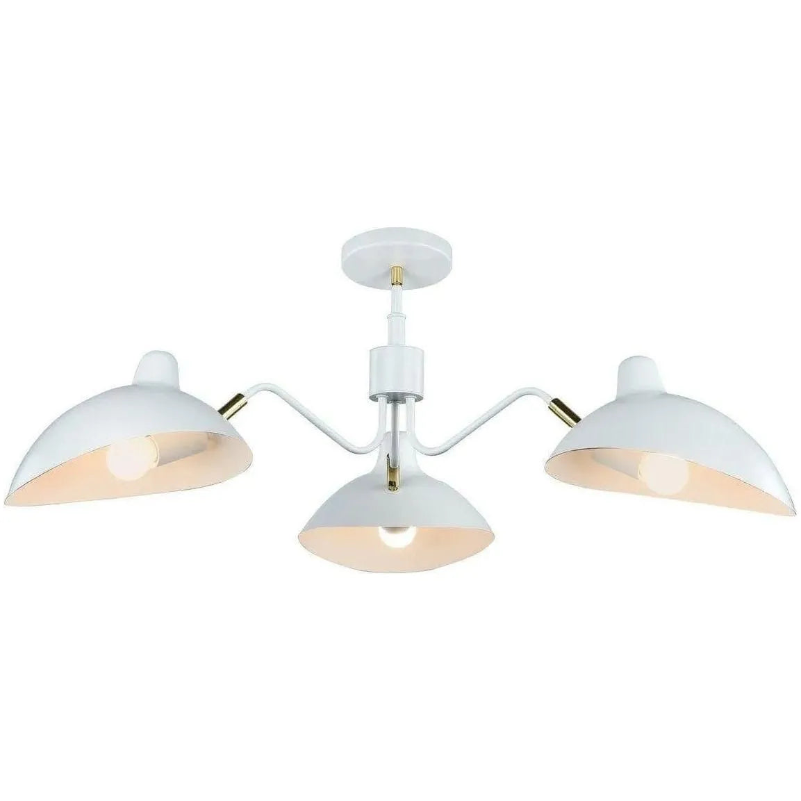 Matteo Lighting - Droid Flush Mount - X57903WH | Montreal Lighting & Hardware