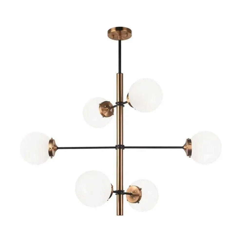 Matteo Lighting - Enchant Chandelier - C78106AGOP | Montreal Lighting & Hardware