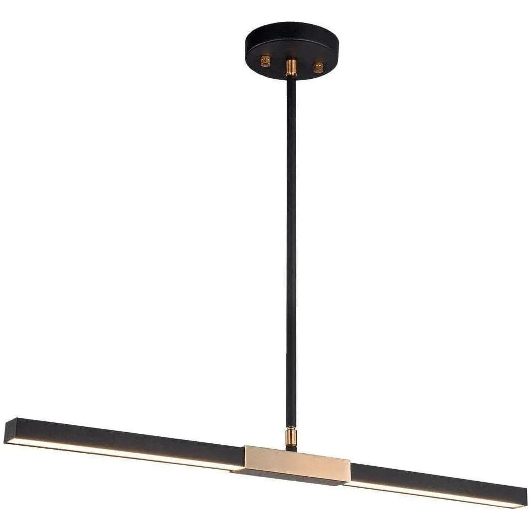 Matteo Lighting - Lineare Linear LED Pendant - C64728MBAG | Montreal Lighting & Hardware