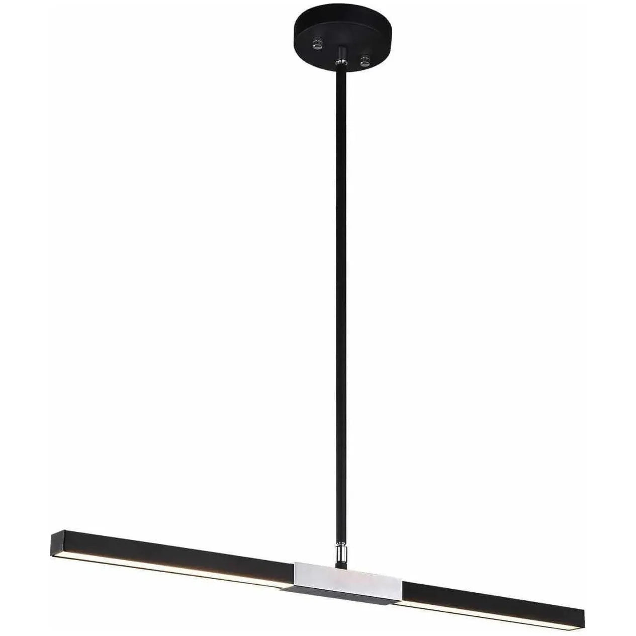 Matteo Lighting - Lineare Linear LED Pendant - C64728MBCH | Montreal Lighting & Hardware