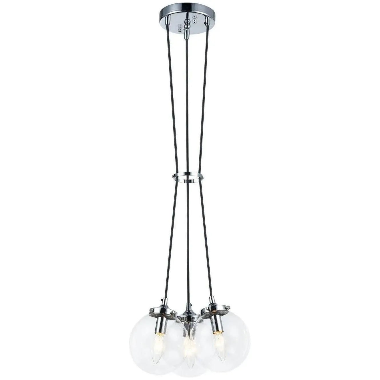Matteo Lighting - The Bougie Chandelier - C63003CHCL | Montreal Lighting & Hardware