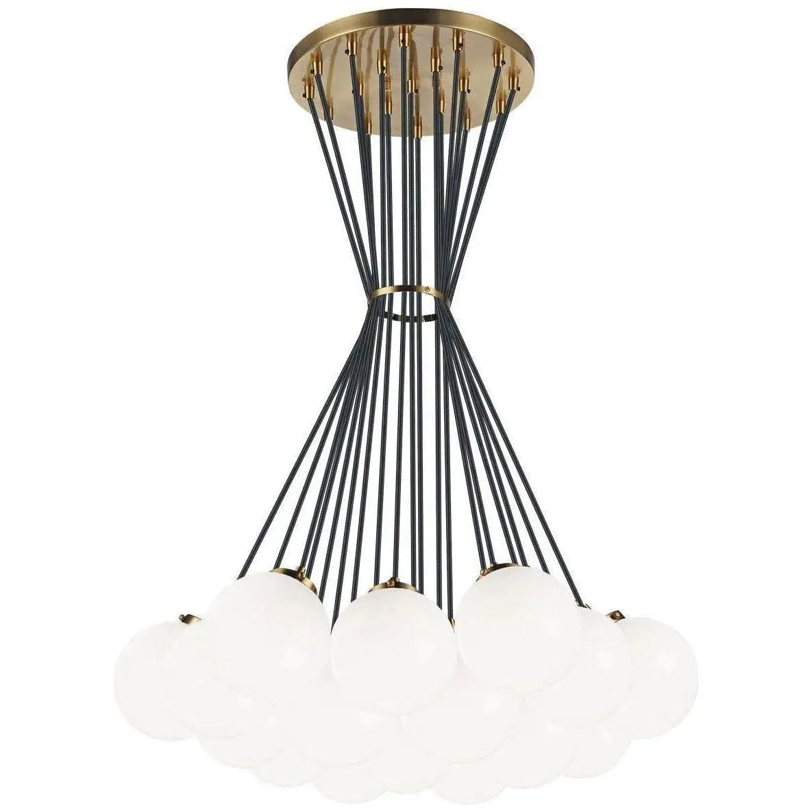 Matteo Lighting - The Bougie Chandelier - C63019AGOP | Montreal Lighting & Hardware