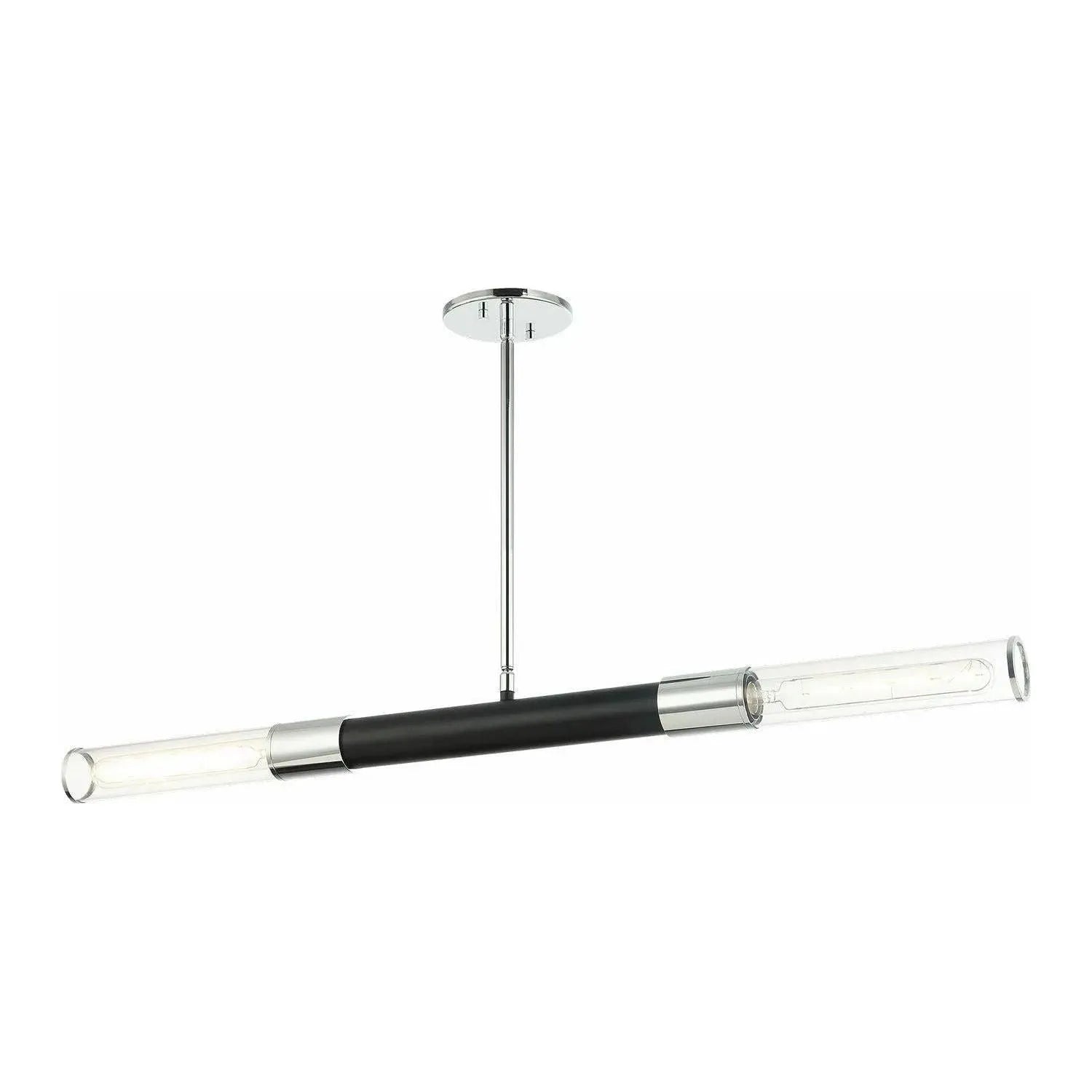 Matteo Lighting - Tubo Linear Pendant - C61202MBCH | Montreal Lighting & Hardware