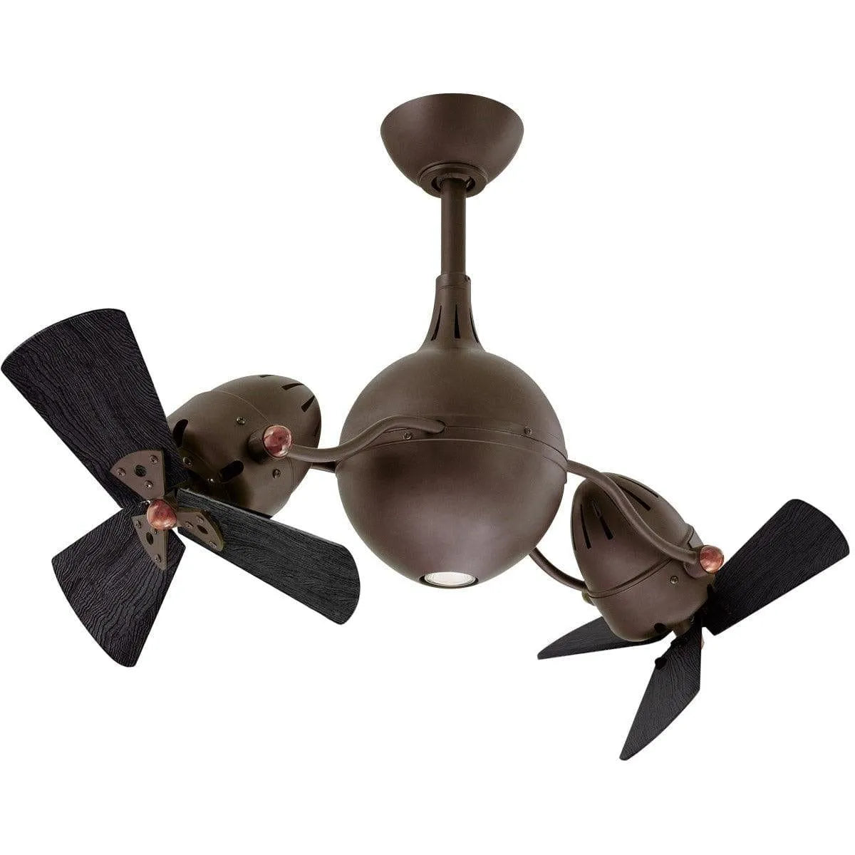 Matthews Fan Company - Acqua 38"Ceiling Fan - AQ-TB-WDBK | Montreal Lighting & Hardware