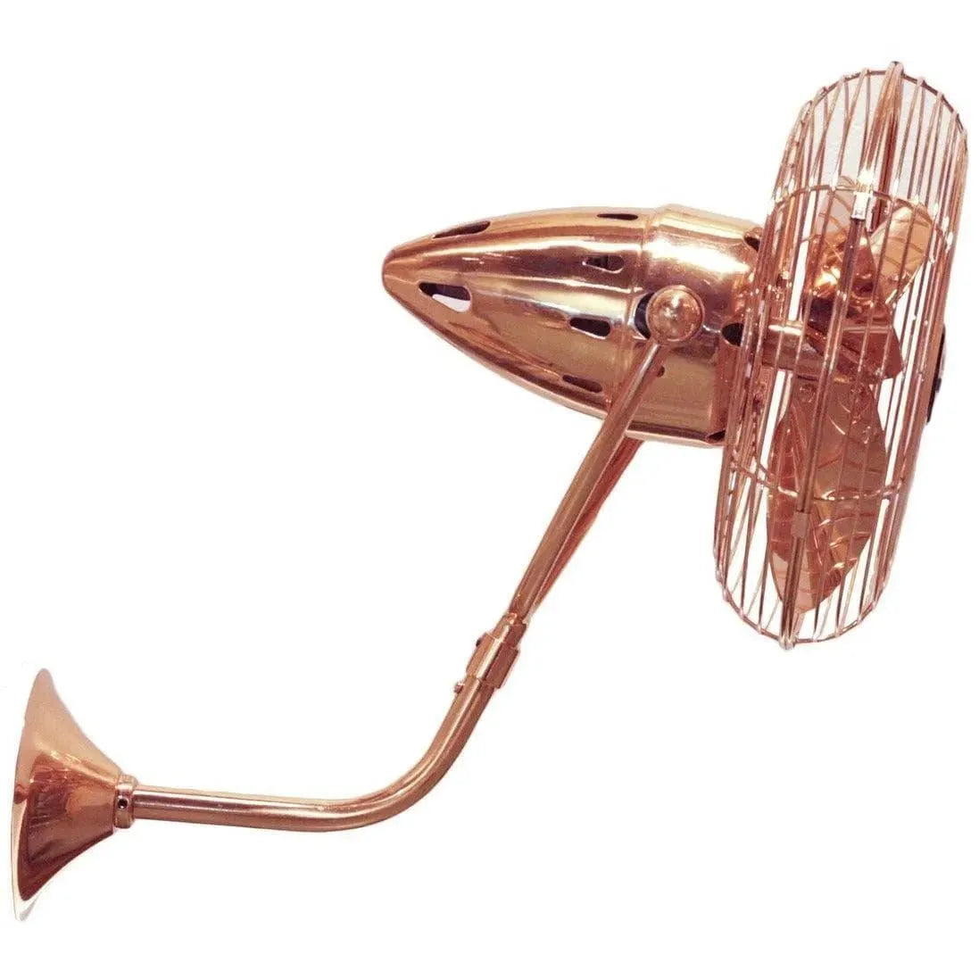 Matthews Fan Company - Bruna Parede Wall Fan - BP-CP-MTL | Montreal Lighting & Hardware