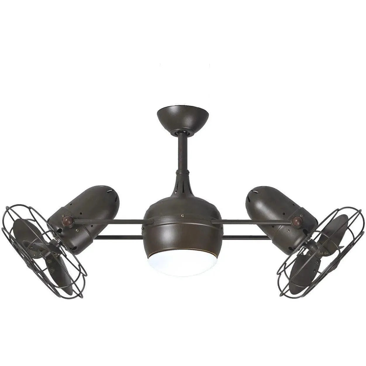 Matthews Fan Company - Dagny Ceiling Fan with Light Kit - DGLK-TB-MTL | Montreal Lighting & Hardware