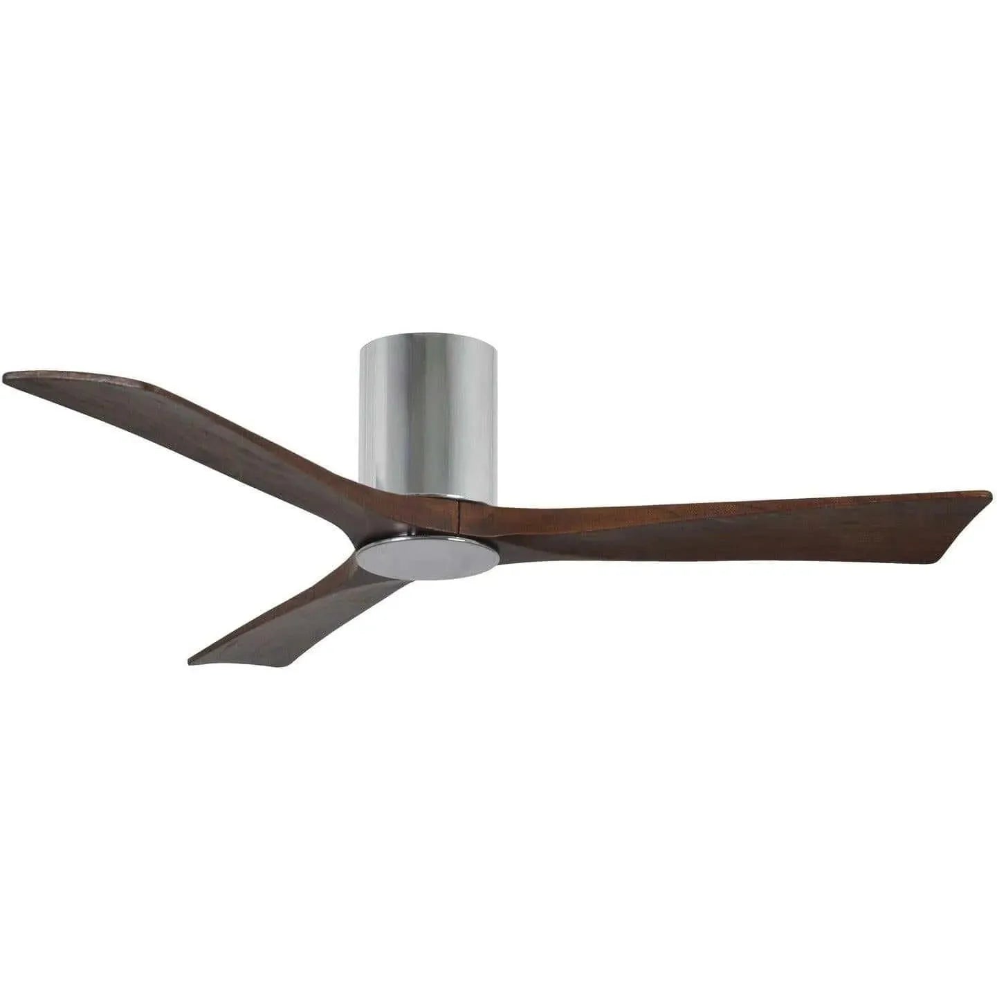 Matthews Fan Company - Irene 3 Hugger Ceiling Fan with Light Kit - IR3HLK-CR-WA-52 | Montreal Lighting & Hardware