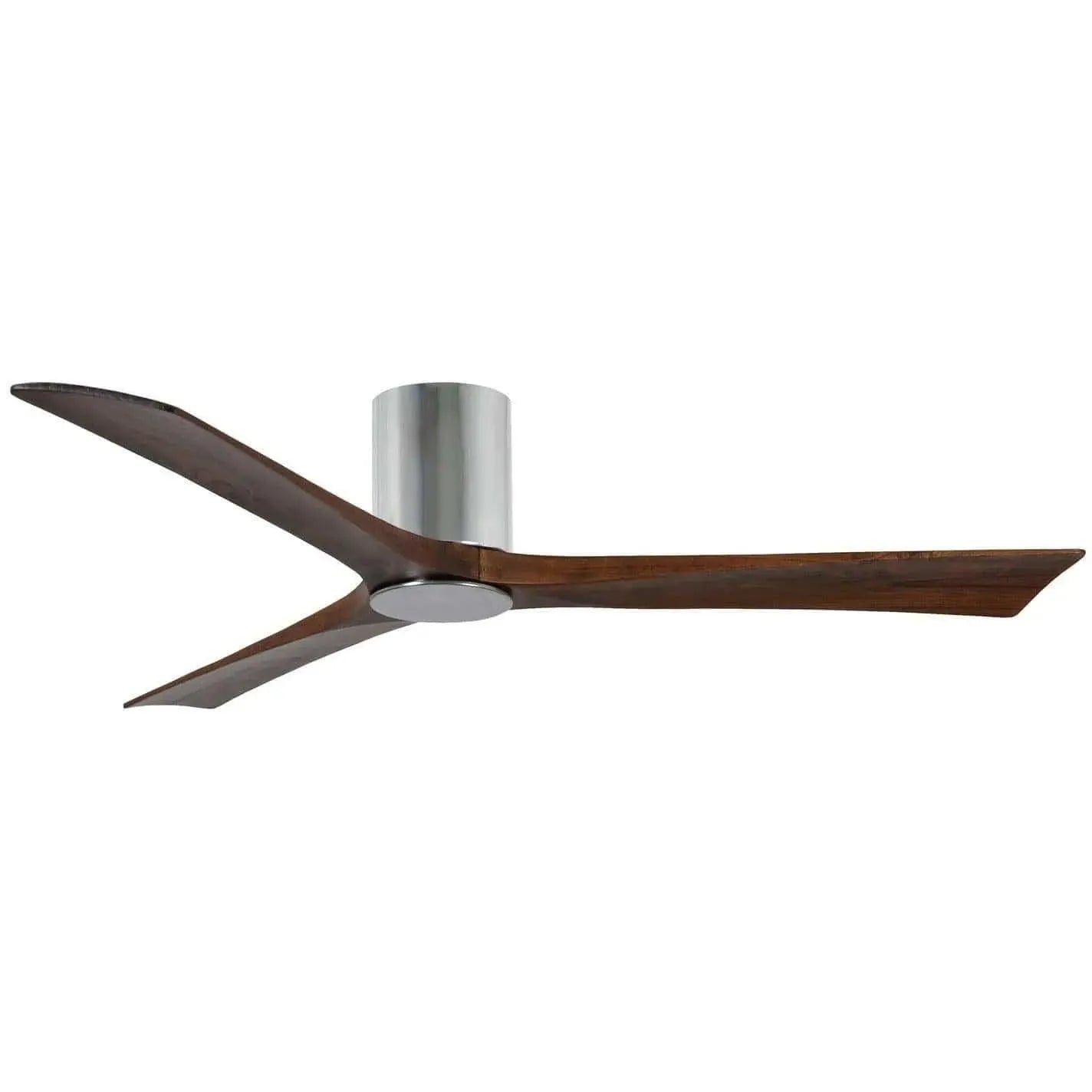 Matthews Fan Company - Irene 3 Hugger Ceiling Fan with Light Kit - IR3HLK-CR-WA-60 | Montreal Lighting & Hardware