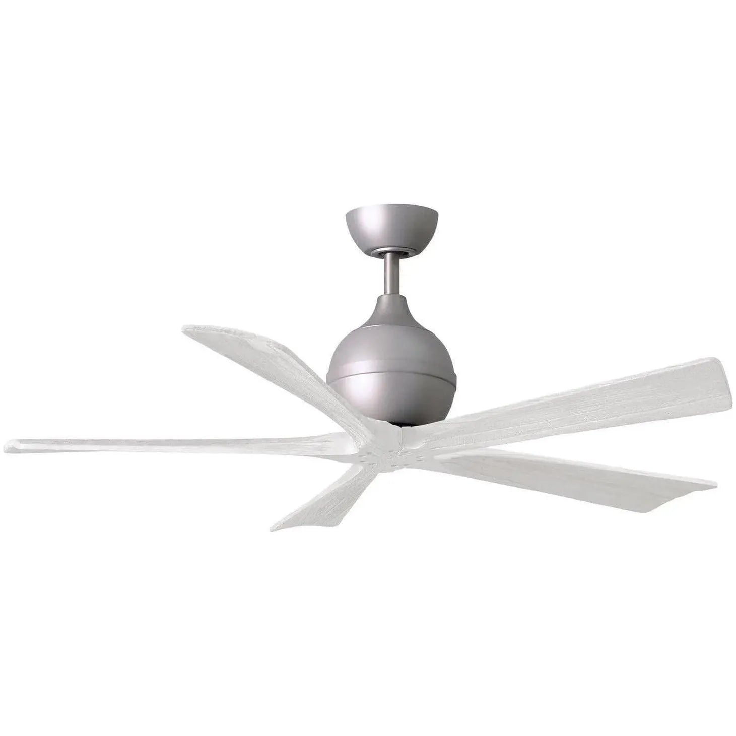 Matthews Fan Company - Irene 5 Ceiling Fan - IR5-BN-MWH-52 | Montreal Lighting & Hardware