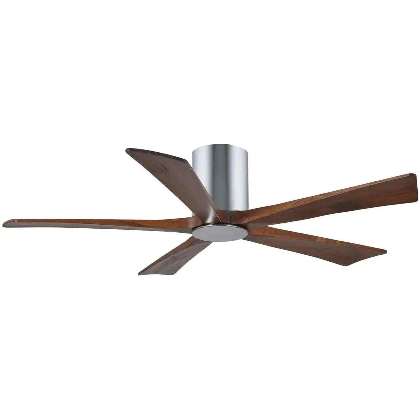 Matthews Fan Company - Irene 5 Hugger Ceiling Fan with Light Kit - IR5HLK-CR-WA-52 | Montreal Lighting & Hardware