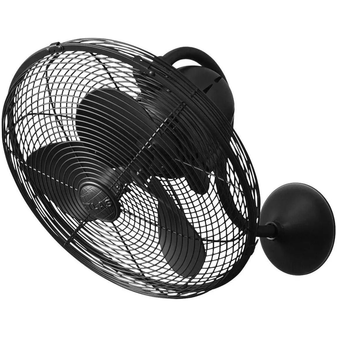 Matthews Fan Company - Laura Wall Fan - LL-BK | Montreal Lighting & Hardware