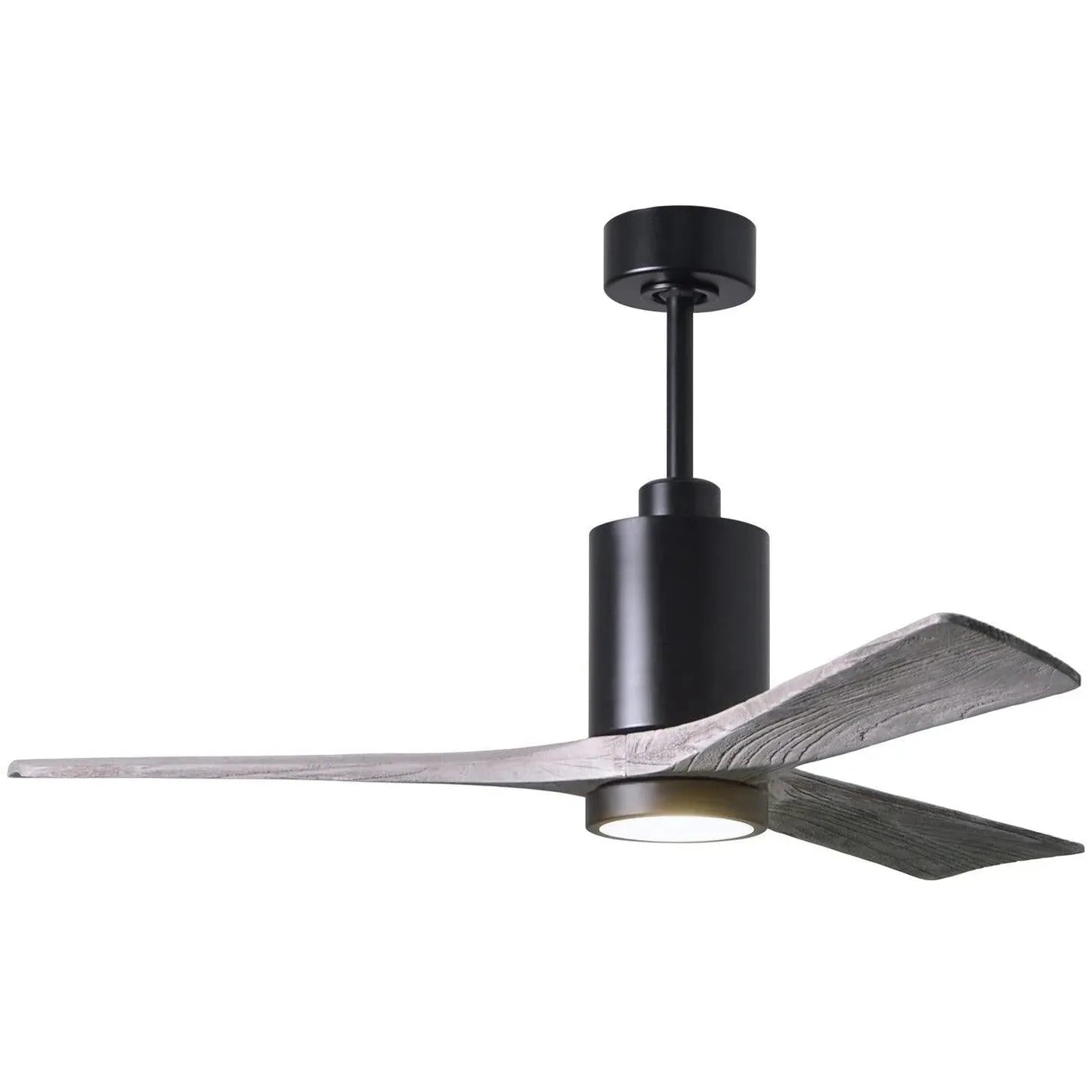Matthews Fan Company - Patricia 3 Ceiling Fan - PA3-BK-BW-52 | Montreal Lighting & Hardware