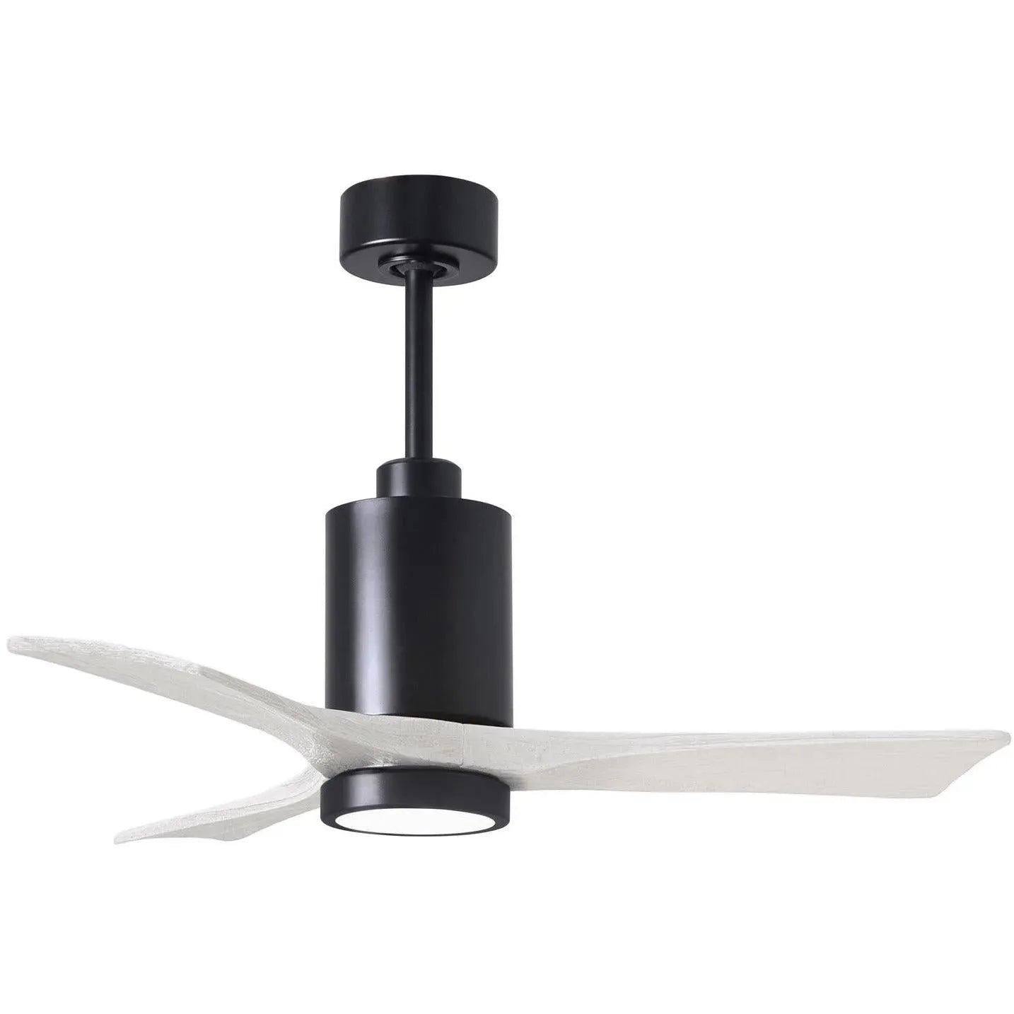 Matthews Fan Company - Patricia 3 Ceiling Fan - PA3-BK-MWH-42 | Montreal Lighting & Hardware