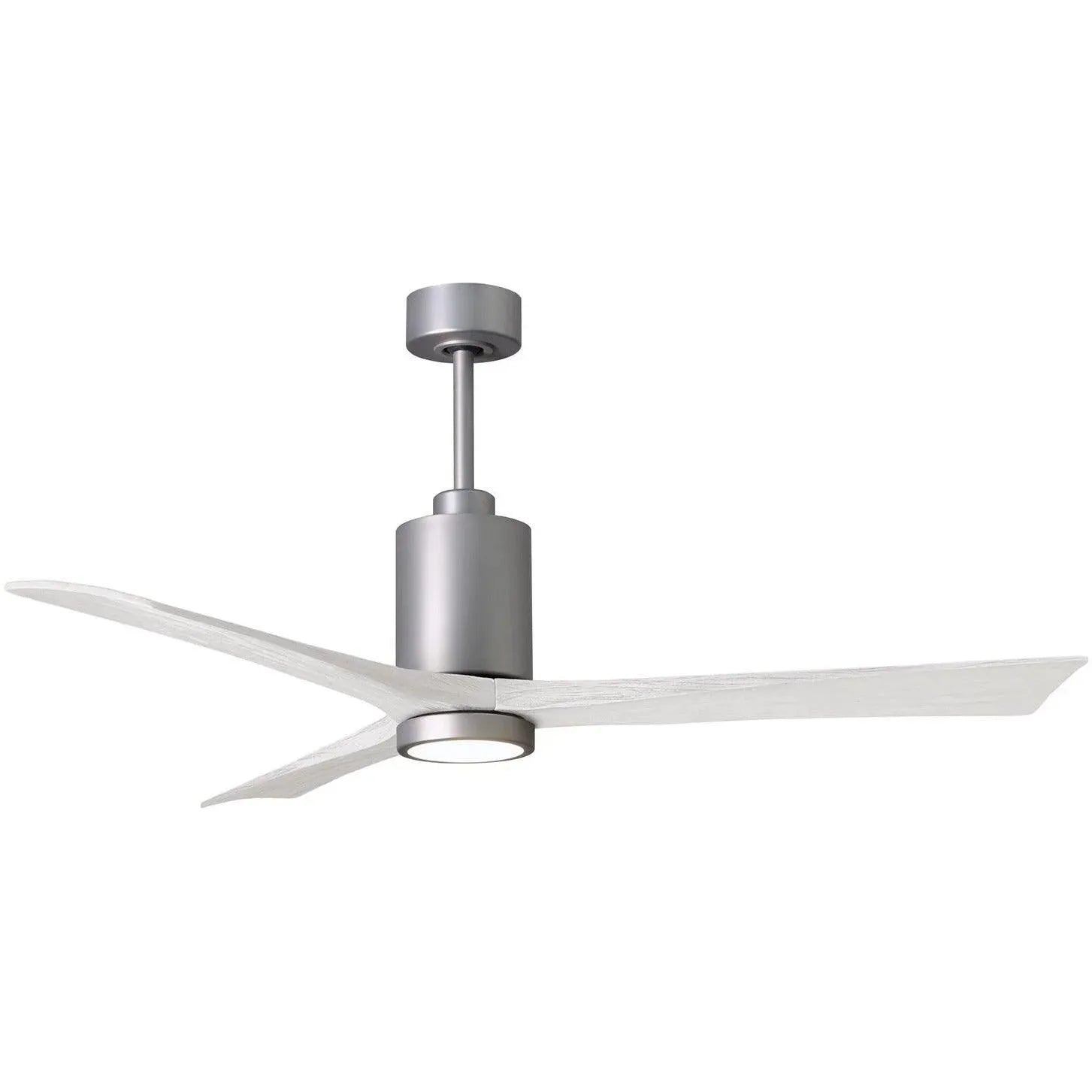 Matthews Fan Company - Patricia 3 Ceiling Fan - PA3-BN-MWH-60 | Montreal Lighting & Hardware