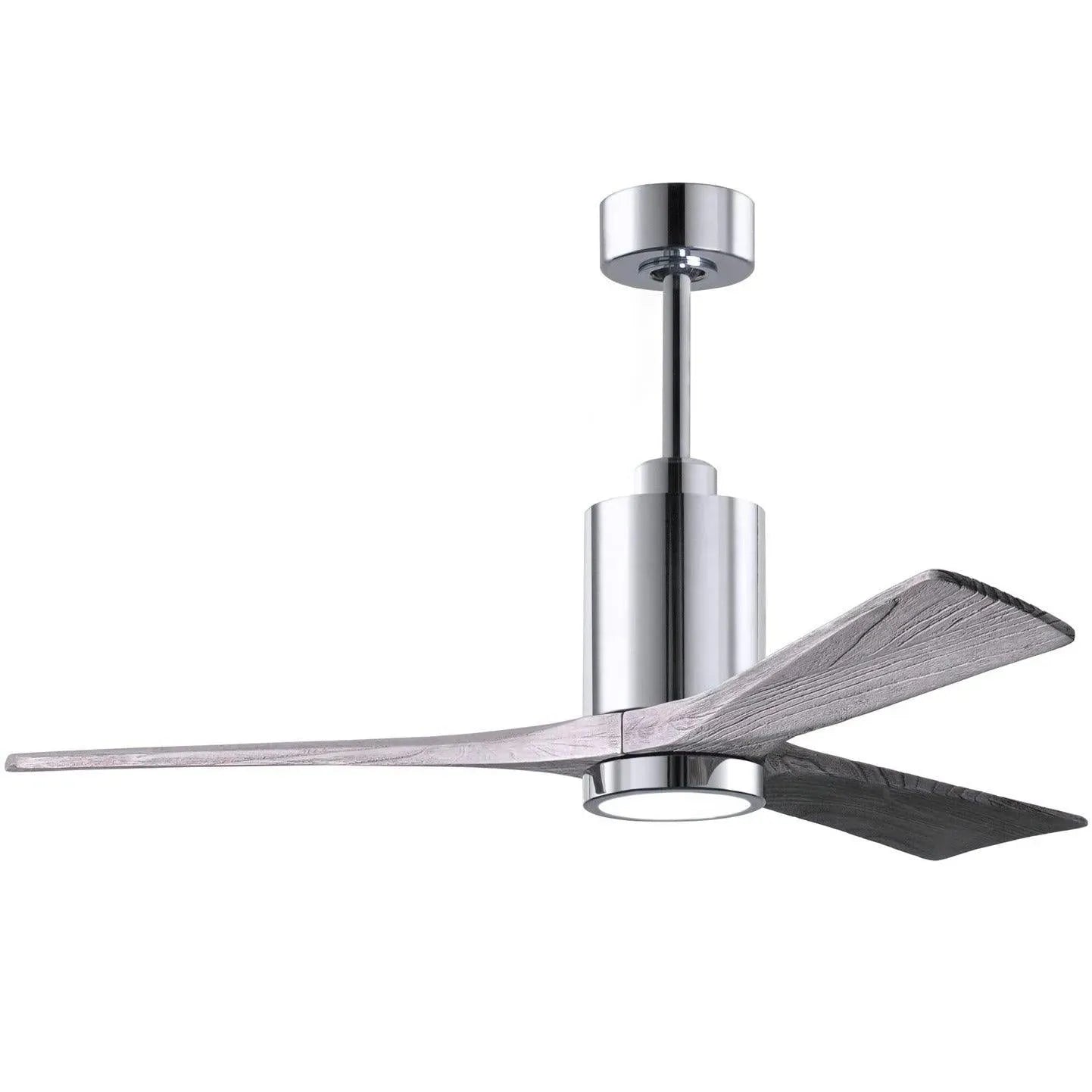 Matthews Fan Company - Patricia 3 Ceiling Fan - PA3-CR-BW-52 | Montreal Lighting & Hardware