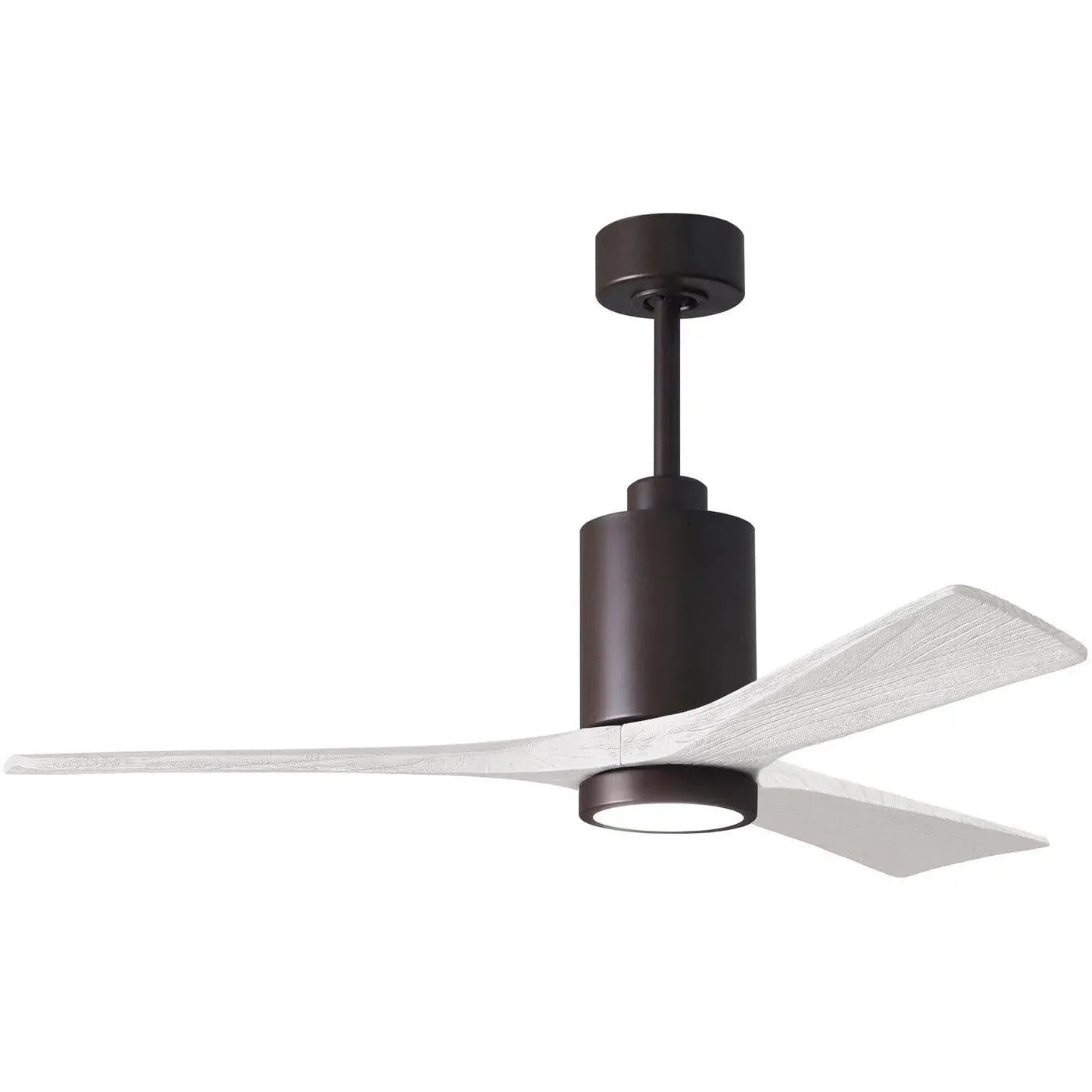 Matthews Fan Company - Patricia 3 Ceiling Fan - PA3-TB-MWH-52 | Montreal Lighting & Hardware