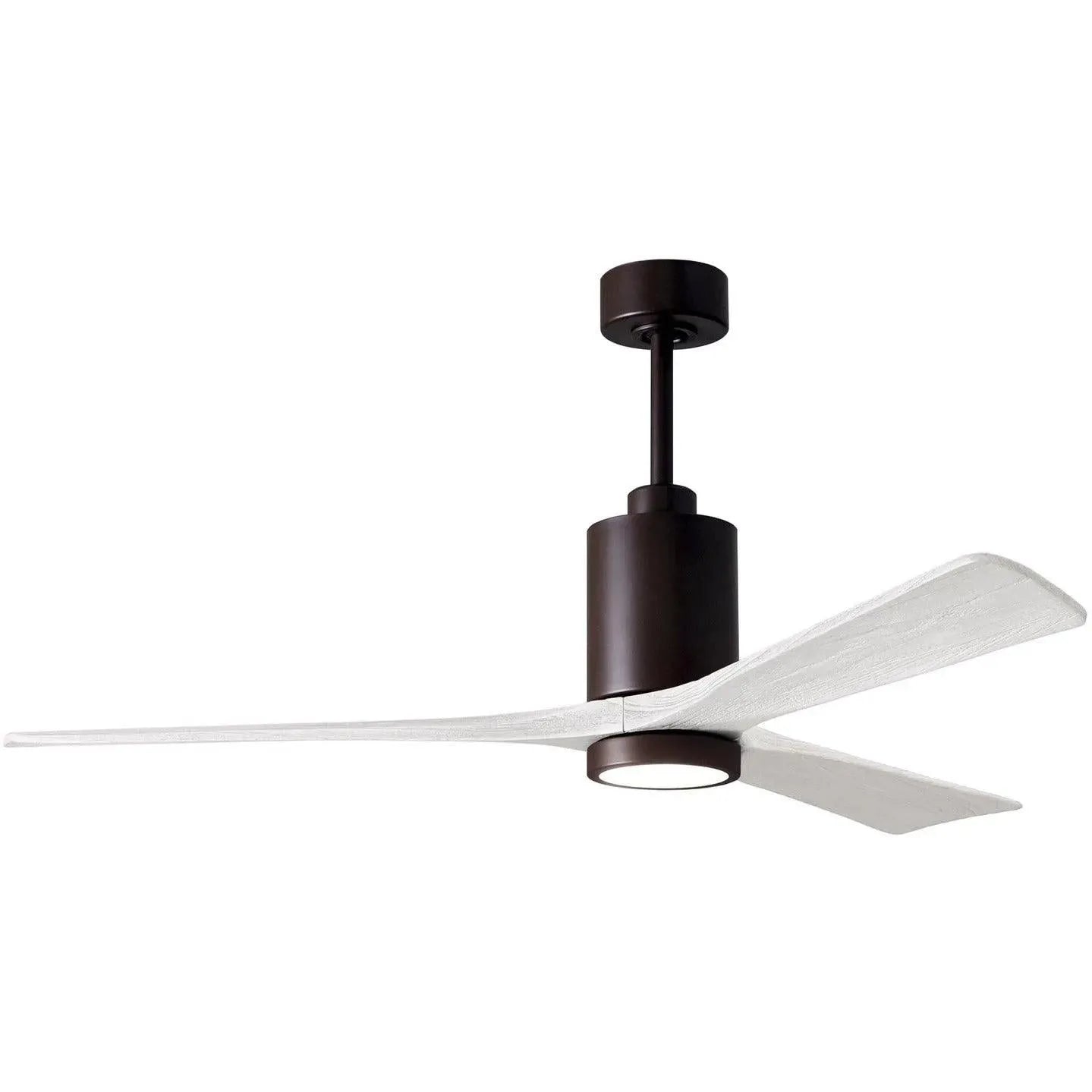 Matthews Fan Company - Patricia 3 Ceiling Fan - PA3-TB-MWH-60 | Montreal Lighting & Hardware