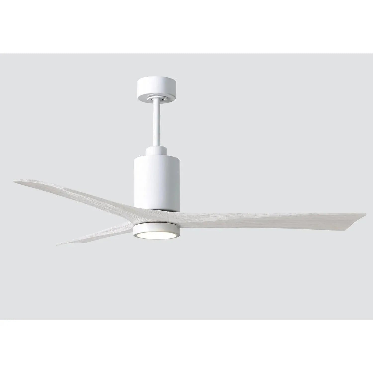Matthews Fan Company - Patricia 3 Ceiling Fan - PA3-WH-MWH-60 | Montreal Lighting & Hardware