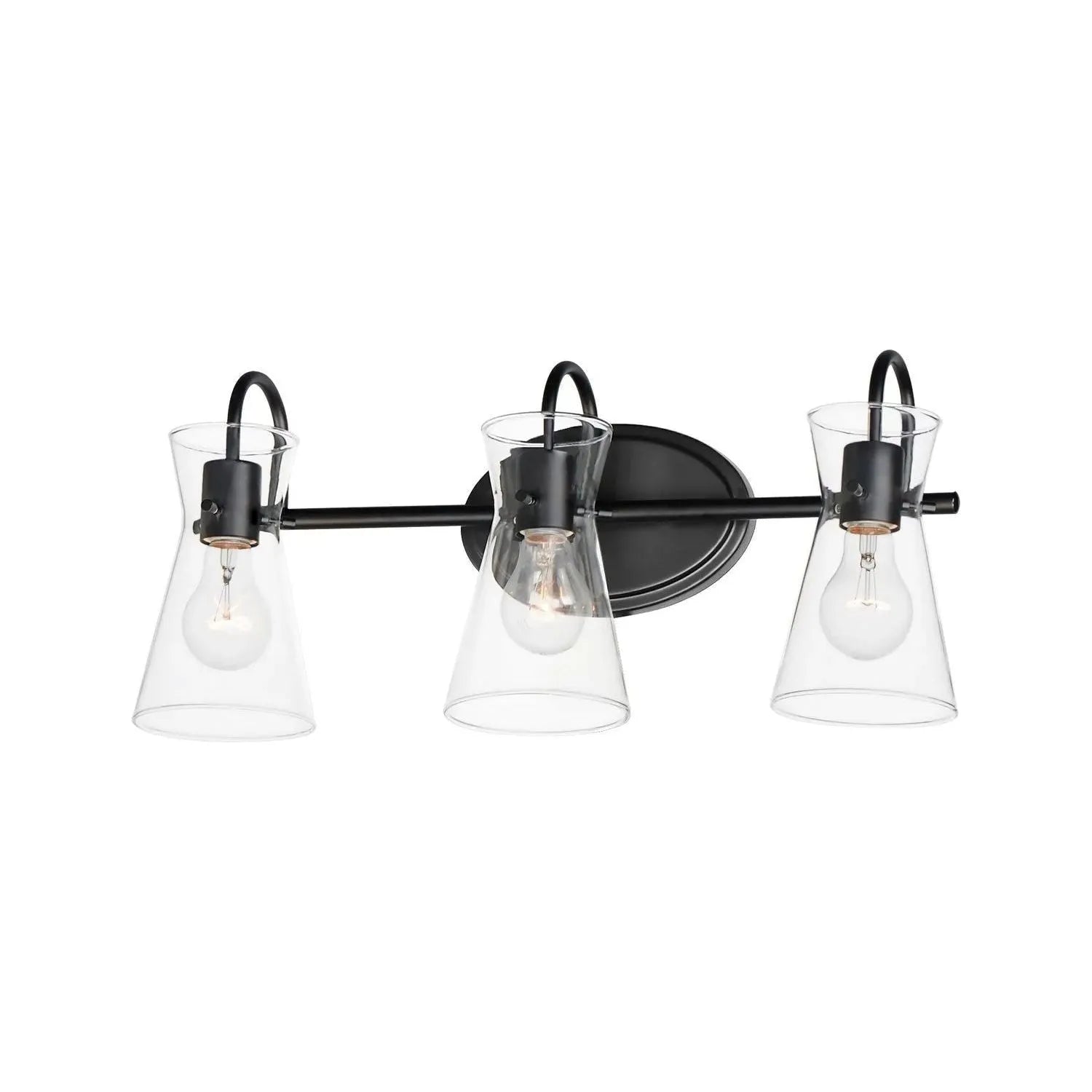 Maxim Lighting - Ava Bath Vanity - 12483CLBK | Montreal Lighting & Hardware