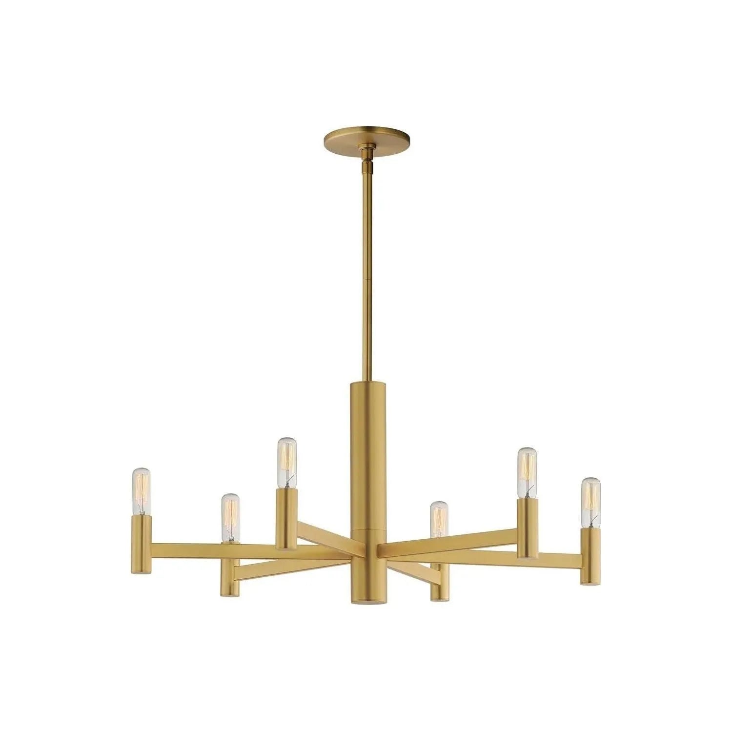 Maxim Lighting - Emana Chandelier - 21366NAB | Montreal Lighting & Hardware