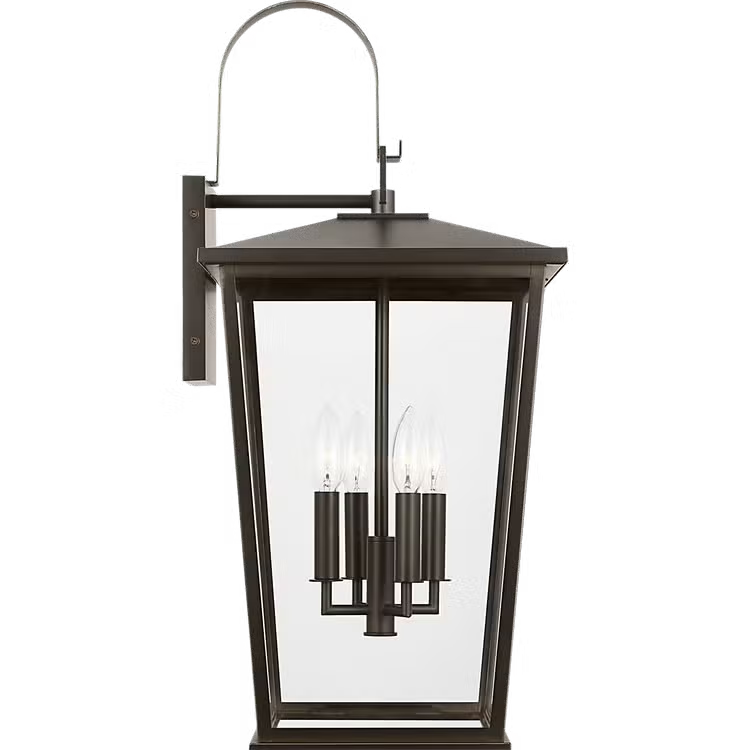 Generation Lighting GLO1424ANBZ Linton Lantern in Antique Bronze