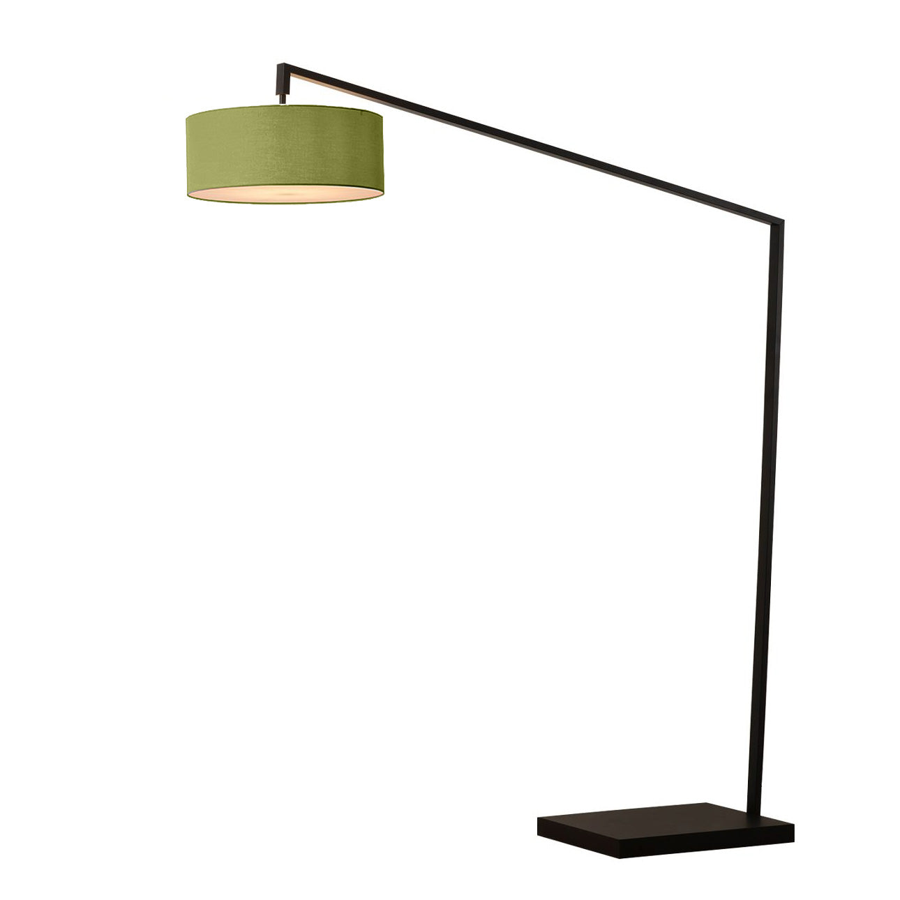Nova of California 2110923AV Stretch 1-Light Arc Lamp in Black