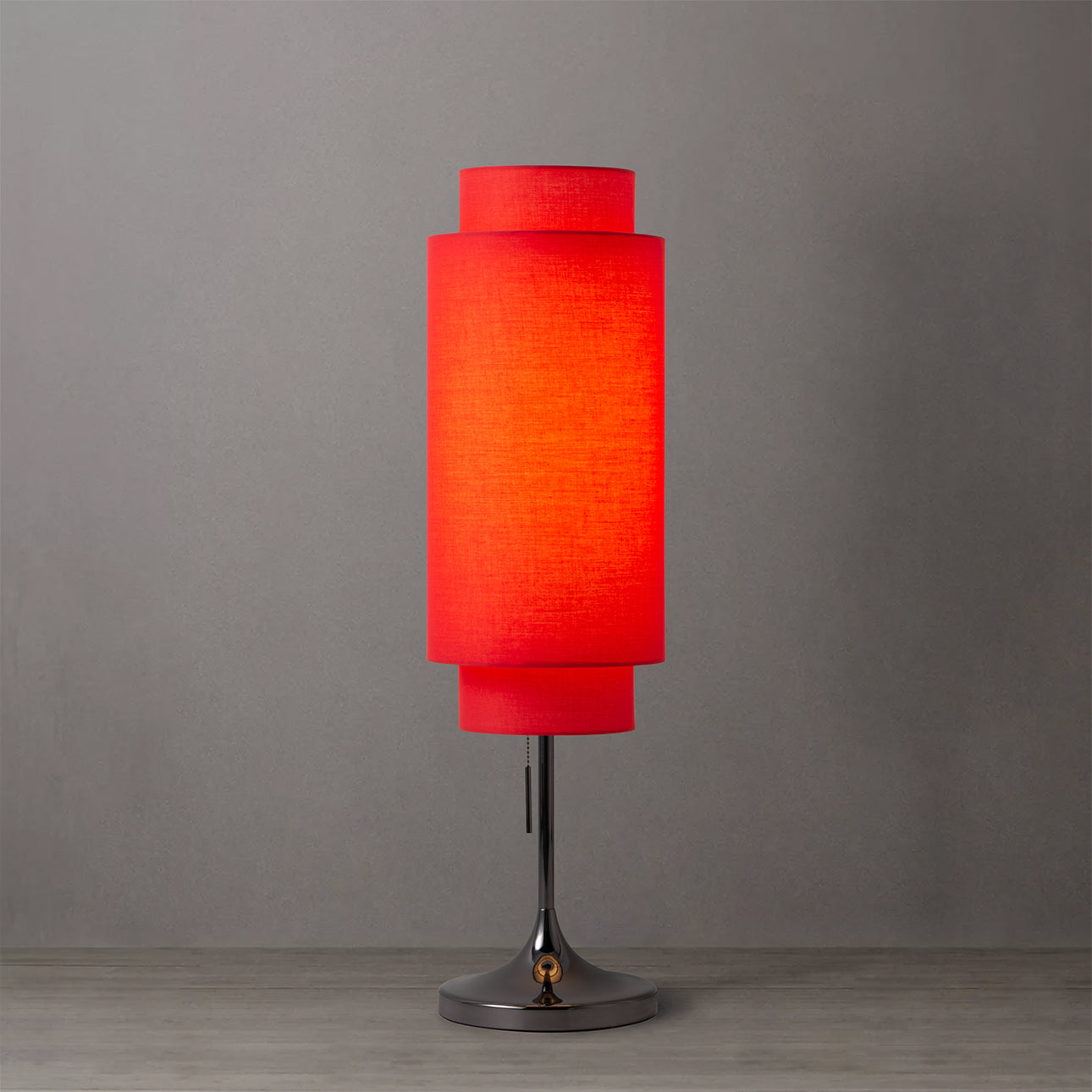 Sucette Nova de Californie 1011803BN Lampe de table en nickel noir
