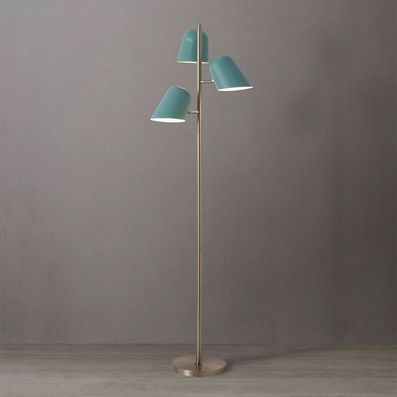 Lampe de table Culver de Nova of California 2121589PB en nickel satiné